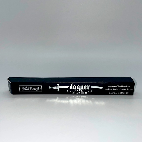 Kat Von D Other - Kat Von D Beauty Dagger Tattoo Liner Waterproof Liquid Eyeliner Black